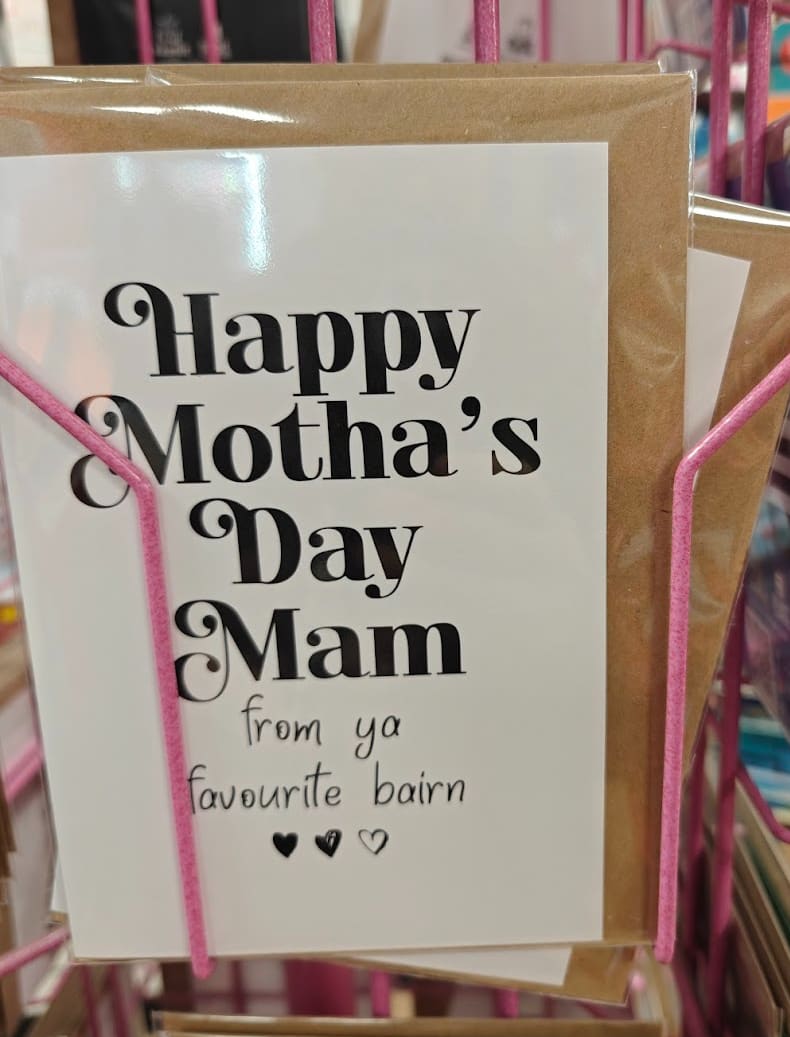 A Geordie Mother's Day card